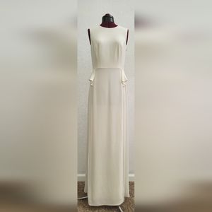 Off White formal dress, sz 10, Cynthia Steffe